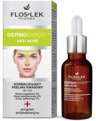 FLOSLEK Peeling normalizator de noapte - Floslek Dermo Expert Anti Acne Peeling 30 ml Masca de fata