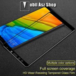 IMAK Xiaomi Redmi 5, IMAK üvegfólia, 9H, Full cover, Fekete