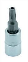JONNESWAY Kézi dugókulcsfej 1/4" Torx T8 lyukas (S08H208)