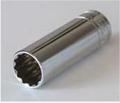 JONNESWAY Kézi dugókulcsfej 1/2" 12lap hosszított 8mm (S66HD4108)