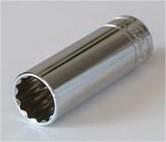 JONNESWAY Kézi dugókulcsfej 1/2" 12lap hosszított 11mm (S66HD4111)