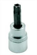 JONNESWAY Kézi dugókulcsfej 3/8" Torx T27 lyukas (S08H327)