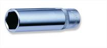 JONNESWAY Kézi dugókulcsfej 1/4" 6lap hosszított 12mm (S04HD2112)