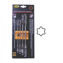 JBM TORX csillagkulcs készlet racsnis (JBM50754)