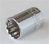 JONNESWAY Kézi dugókulcsfej 1/2" 12lap normál 22mm (S66H4122)