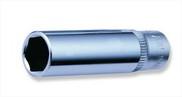 JONNESWAY Kézi dugókulcsfej 3/8" 6lap hosszított 6mm (S04HD3106)