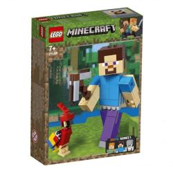 LEGO® Minecraft® - BigFig Steve papagájjal (21148)
