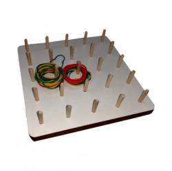 Merbau Geoboard -planseta geometrica 21 cm