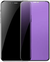 DEVIA Folie iPhone 11 Pro Max / Xs Max Devia Sticla Van Anti-BlueRay Full Black (0.26mm, 9H) (DVFSABRXSMBK)