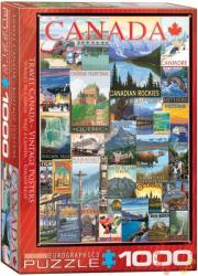 EUROGRAPHICS Travel Canada 1000 db-os (6000-0778)
