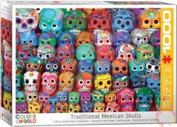 EUROGRAPHICS Traditional Mexican Skulls 1000 db-os (6000-5316)