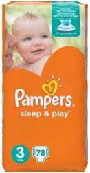 Pampers Sleep & Play 3 Midi 6-10 kg 78 db