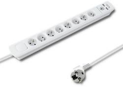 Qoltec 8 Plug + 2 USB 1.4 m (50268)