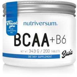 Nutriversum Basic - BCAA+B6 tabletta 200 db
