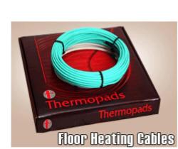 Thermopads CABLU DE INCALZIRE FHC-T 17, 96 M/ 1632 W - THERMOPADS (FHC-T 17: 96m / 1632W)