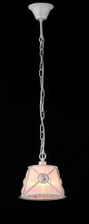 Maytoni Lampa suspendata Itella, 1 bec dulie E14, 230V, D. 19 cm, H. 105 cm, Alb (ARM620-00-W)