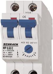 Schrack Intrerupator pentru protectia motoarelor 0.63-1.0A (BE400205)
