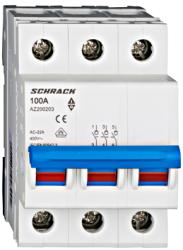 Schrack Comutator principal modular AMPARO, 100A, 3-poli (AZ200203)