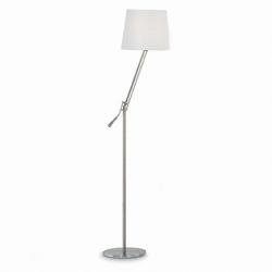 Ideal Lux Lampa de podea Regol, 1 bec, dulie E27, D: 320 mm, H: 1630 mm, Crom (019796 IDEAL LUX)
