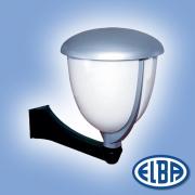 ELBA Corpuri de iluminat pietonale, 70W Ø340 Negru/Opal - sodiu, BEGA 01 IP65, ELBA (77700014)