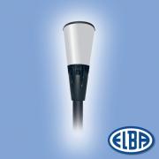 ELBA Corp de iluminat pietonal, 120W fluo-compact gri transparent refl. AL. , AVIS 02M ( fara brate) IP66, ELBA (24471008)