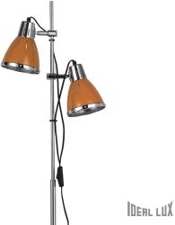Ideal Lux Lampa de podea Elvis, 2 becuri, dulie E27, D: 240 mm, H: 1600 mm, Portocaliu (005287 IDEAL LUX)