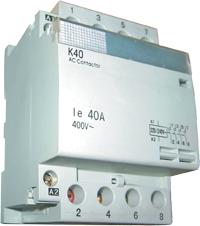 Elmark Contactor Modular K40 40a 230 2no+2nc (23422)