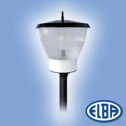 ELBA Corp de iluminat pietonal, 70W sodiu negru , PVC 05 IP43, ELBA (34421610)