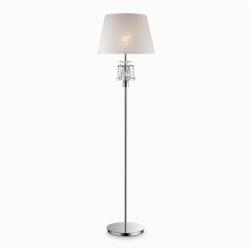 Ideal Lux lampa de podea Senix, 1 bec, dulie E27, D: 400 mm, H: 1560 mm, Crom (032672 IDEAL LUX)