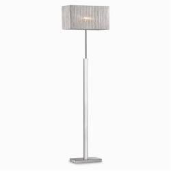 Ideal Lux Lampa de podea Missouri, 1 bec, dulie E27, D: 415 mm, H: 1560 mm, Argintie (066684 IDEAL LUX)