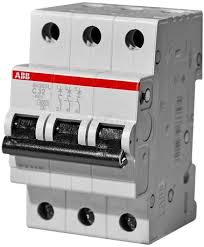 ABB (Europe) Siguranta automata tripolara 10A 4.5ka SH203L-C 10 ABB (2CDS243001R0104)