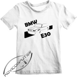 Autós ajándékok - BMW E30 gyerek póló