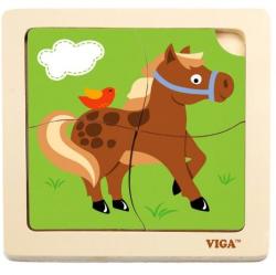 Viga Toys Lovacskás 4 db-os