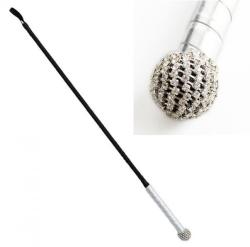  Lovaglópálca-strasszos fogantyúval - diamondsexshop