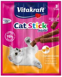 Vitakraft Cat Stick Mini - pulyka és bárány (3 db) 0.02 kg