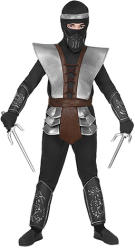 Widmann Ninja mester jelmez 128 cm-es méret (07076)
