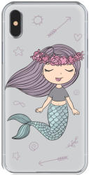 Lemontti Husa iPhone XS / X Lemontti Silicon Art Little Mermaid (LEMHSPXSLM)