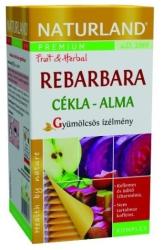Naturland Rebarbara cékla alma tea 20 filter