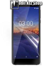 Képernyővédő fólia - Clear - 1db, törlőkendővel - NOKIA 3.1
