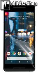Képernyővédő fólia - Clear - 1db, törlőkendővel - Google Pixel 2
