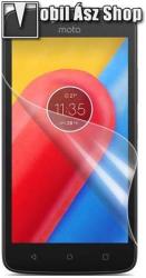 Képernyővédő fólia - HD Clear - 1db, törlőkendővel - MOTOROLA Moto C