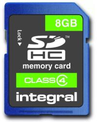 Integral SDHC 8GB Class 4 INSDH8G4V2