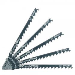 Bosch T 244 D dekopír fűrészlap fához 100x4, 0/5, 2mm 5db/cs (2608630058) - megatool