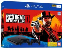 Sony PlayStation 4 Slim 1TB (PS4 Slim 1TB) + Red Dead Redemption II + DualShock 4 Controller