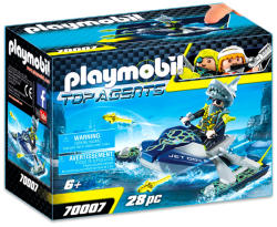 Playmobil S. H. A. R. K. - Jet-schiul cu lansator de rachete (70007)
