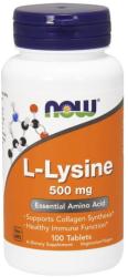 NOW L-Lysine 500 mg tabletta 100 db
