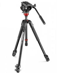 Manfrotto 190X Alu Video Tripod with MVH500AH Fluid Head (MVK500190XV)