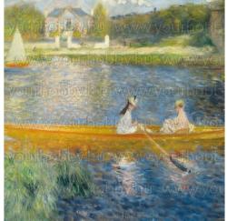 Szalvéta Művészet - Monet, csónakázó hölgyek (SZ1214-13309590)