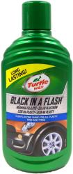 Turtle Wax külső műanyag ápoló 300ml Black in a Flash 52791