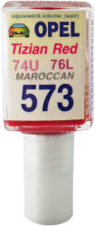 AraSystem Javítófesték Opel Tizian Red 74U 76L Maroccan 573 Arasystem 10ml